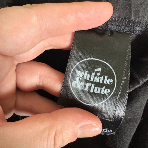 Whistle & Flute Bamboo Jogger Harem Pants Black 12-18 months - Picture 7 of 10